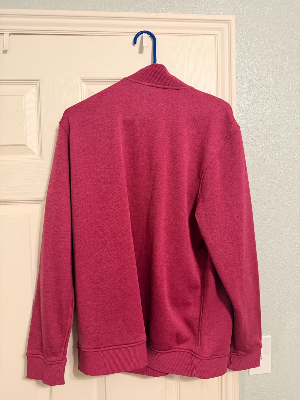 Under Armour Raspberry Quarter-Zip Pullover - Picture 2 of 4